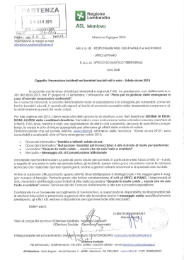 nota asl mantova