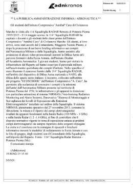 La Pubblica amministrazione informa / Aeronautica