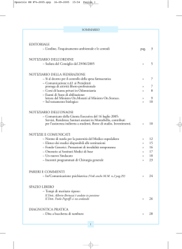 Opuscolo MN N&Acirc;&deg;4-2005.qxp - Ordine dei Medici Chirurghi e