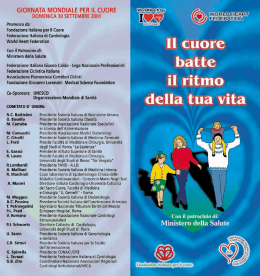 Il cuore batte il ritmo della tua vita