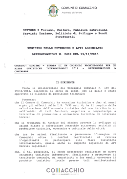 `,`g\ COMUNE DI COMACCHIO