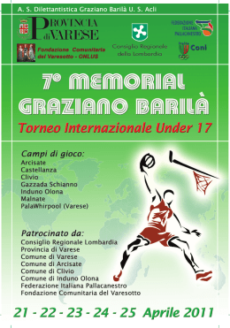 opuscolo 2011 - Memorialbarila.it