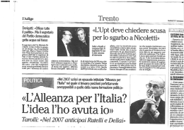 Leggi l`articolo in pdf! - Partito Democratico del Trentino
