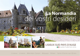 dei vostri desideri - Office de tourisme de Lisieux