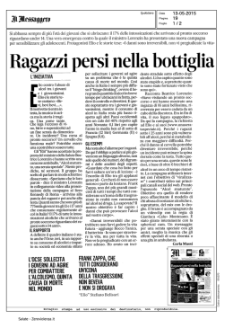 13-05-2015 - Zeroviolenza.it