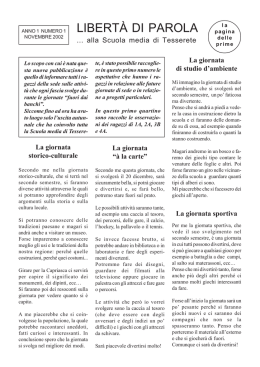 numero 1 - scuola media tesserete