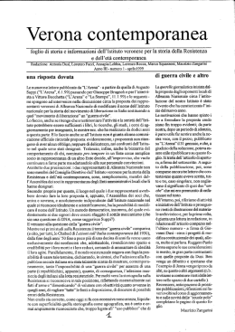 Anno III, n. 1, aprile 1999 - Istituto veronese per la storia della