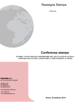 Scarica la rassegna stampa