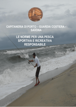 opuscolo pesca sportiva 2014