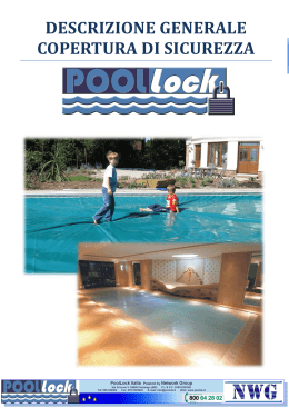 Opuscolo descrittivo copertura PoolLock