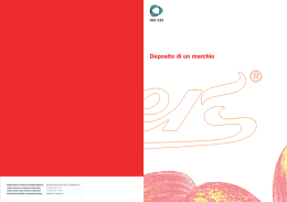 Opuscolo "Deposito di un marchio" - Eidgen&ouml;ssisches Institut f&uuml;r