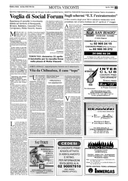 Voglia di Social Forum