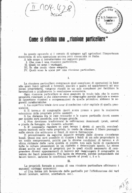 In questo opuscolo si &egrave; cercato di spiegare agli