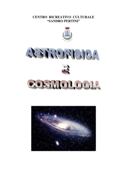 l`opuscolo sulla cosmologia!