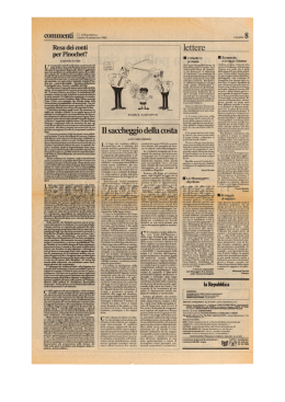 la Repubblica - Archivio Antonio Cederna