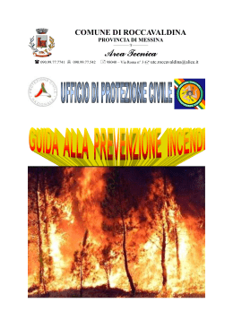 Guida alla prevenzione incendi