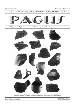 PAGUS - anno VIII - Calaggio Sannio Irpino