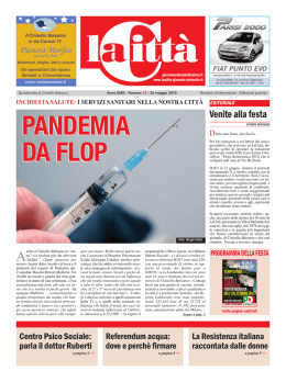 Venite alla festa - Comune di Cinisello Balsamo