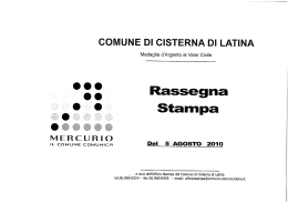 comne di cister di latina - Comune di Cisterna di Latina