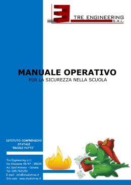 Manuale Operativo per la Sicurezza nella Scuola