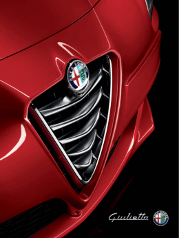 Giulietta Brochure - Alfa Romeo Schweiz
