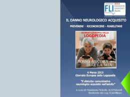 opuscolo ge 2015 &ndash; flisicilia - Federazione Logopedisti Italiani