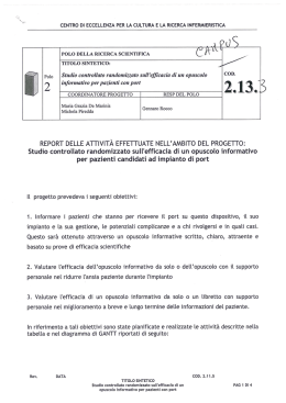 WS - Centro di eccellenza