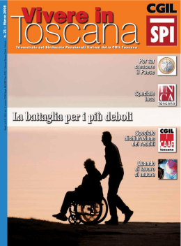 n . 2 1 &ndash;&ndash; M a rzo 2 0 0 8 Trimestrale del Sindacato