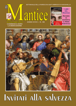 4 novembre 2012 - ParrocchiaVanzaghello.it