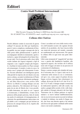 Testo - Associazione Centro Documentazione Pistoia