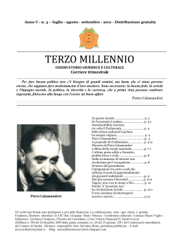 terzo millennio