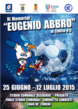 Scarica opuscolo XI memorial abbro