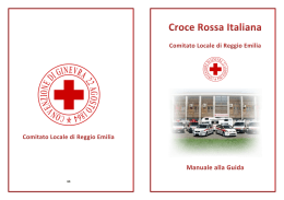 Sommario - CRI - Comitato Locale di Reggio Emilia