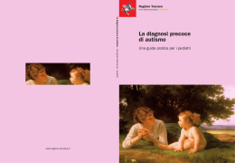 La diagnosi precoce di autismo
