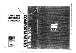 Opuscolo informativo.