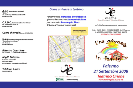 Come arrivare al teatrino `