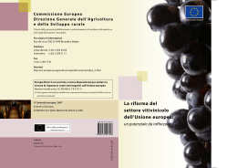 La riforma del settore vitivinicolo dell`Unione europea