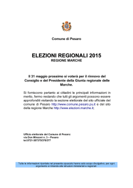 elezioni regionali 2015