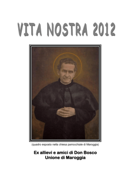 Vita nostra 2012 - don Bosco
