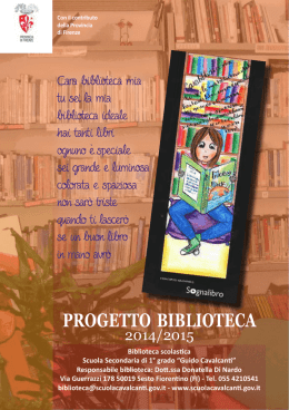 VADEMECUM della Biblioteca per l`A. S. 2014