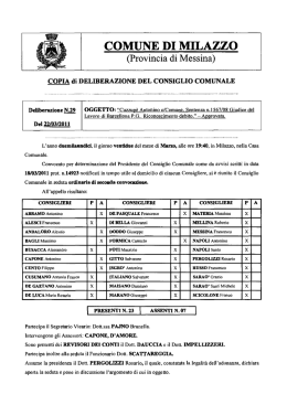 COMUNE DI MILAZZO