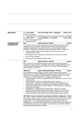 CV Stefano Ricci