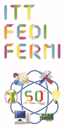 opuscolo informativo - ITT "S.Fedi &ndash; E.Fermi" &ndash; Pistoia