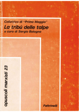 Trib&ugrave; delle talpe
