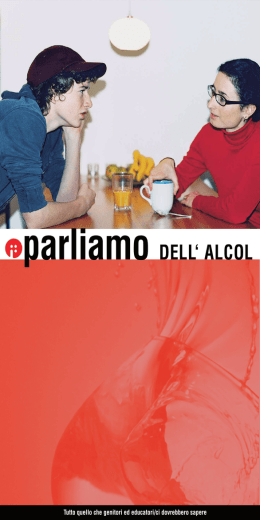 parliamo DELL` ALCOL