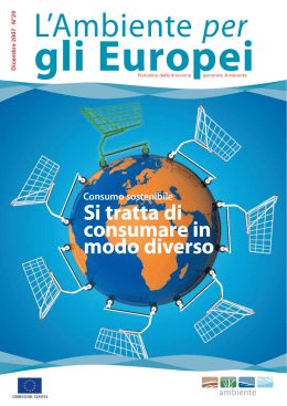 Si tratta di consumare in modo diverso