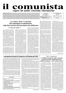 organo del partito comunista internazionale