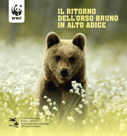 L`opuscolo in italiano  - WWF BOLZANO