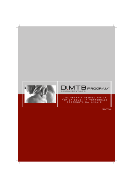 Brochure D.MTB program