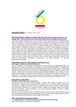 Scarica il programma di #seiabrescia